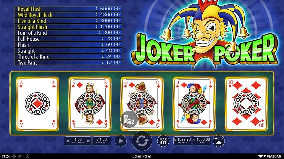 Joker Poker 50 Hand