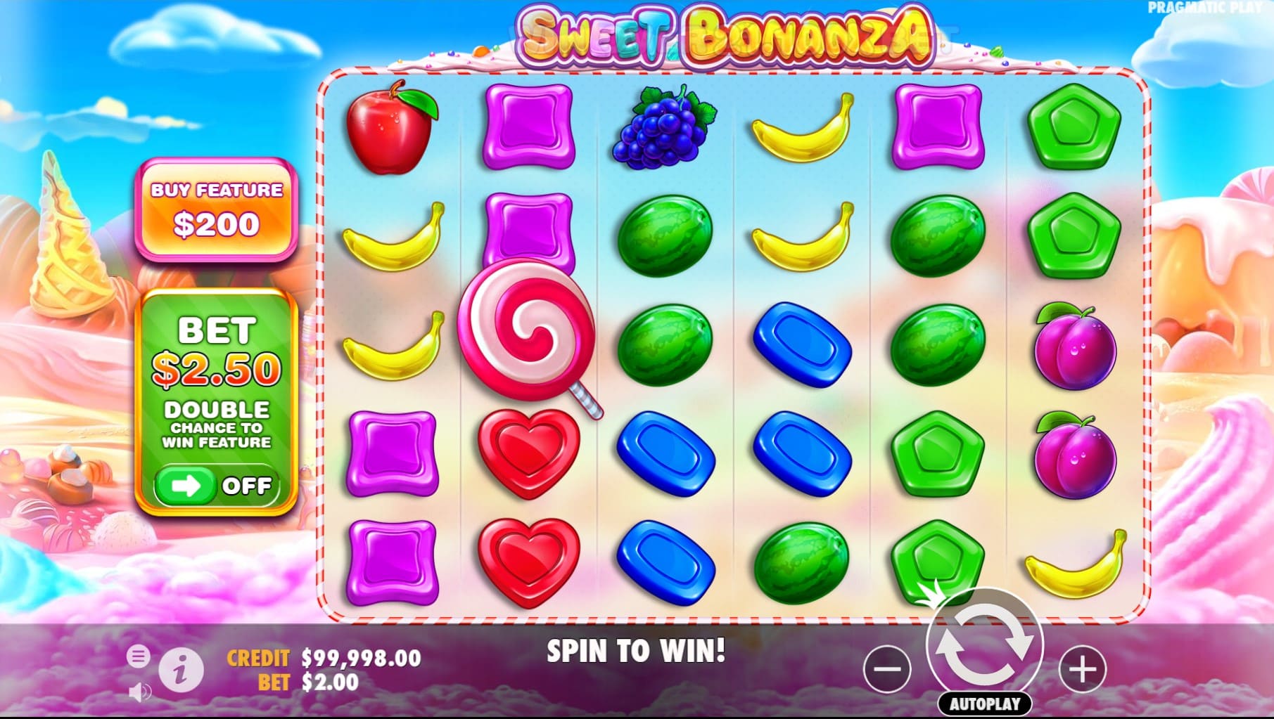 Sweet Bonanza играть