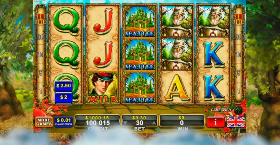 Dorothys Fairyland на деньги slot