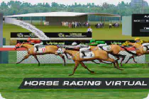 Horse racing virtual Казино Игра на гривны 🏆 1win Украина