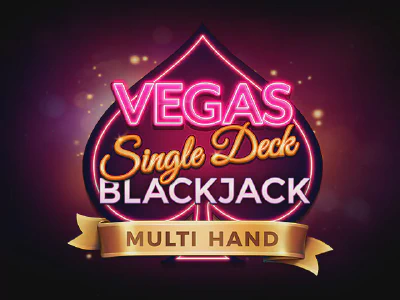 Multihand Vegas Single Deck Blackjack