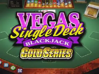 Vegas Single Deck Blackjack Gold